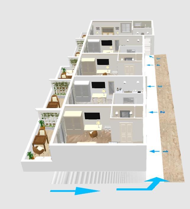 Maridea Casa Vacanza- Le Alcove Sul Mare Suites 폰차 외부 사진