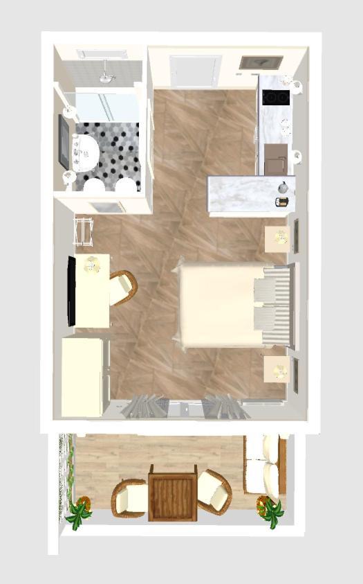 Maridea Casa Vacanza- Le Alcove Sul Mare Suites 폰차 객실 사진