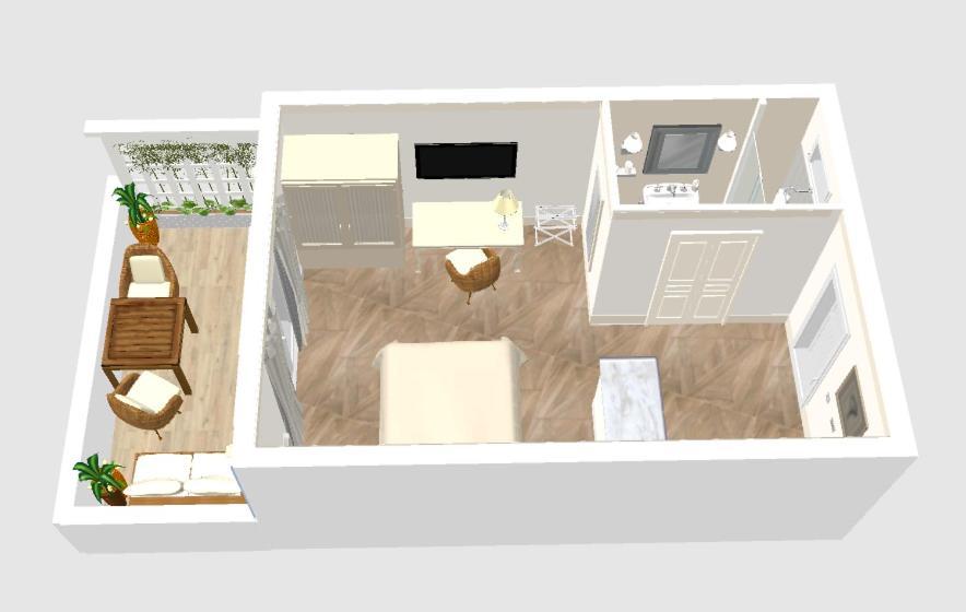 Maridea Casa Vacanza- Le Alcove Sul Mare Suites 폰차 객실 사진