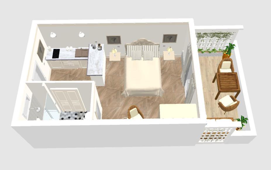 Maridea Casa Vacanza- Le Alcove Sul Mare Suites 폰차 객실 사진